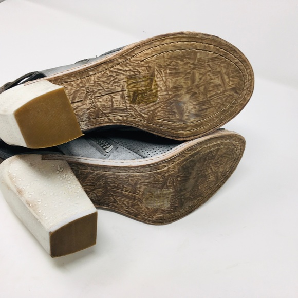 Dolce Vita Heel Sandal Boot Suede Zip 9.5 EUC - Picture 5 of 8